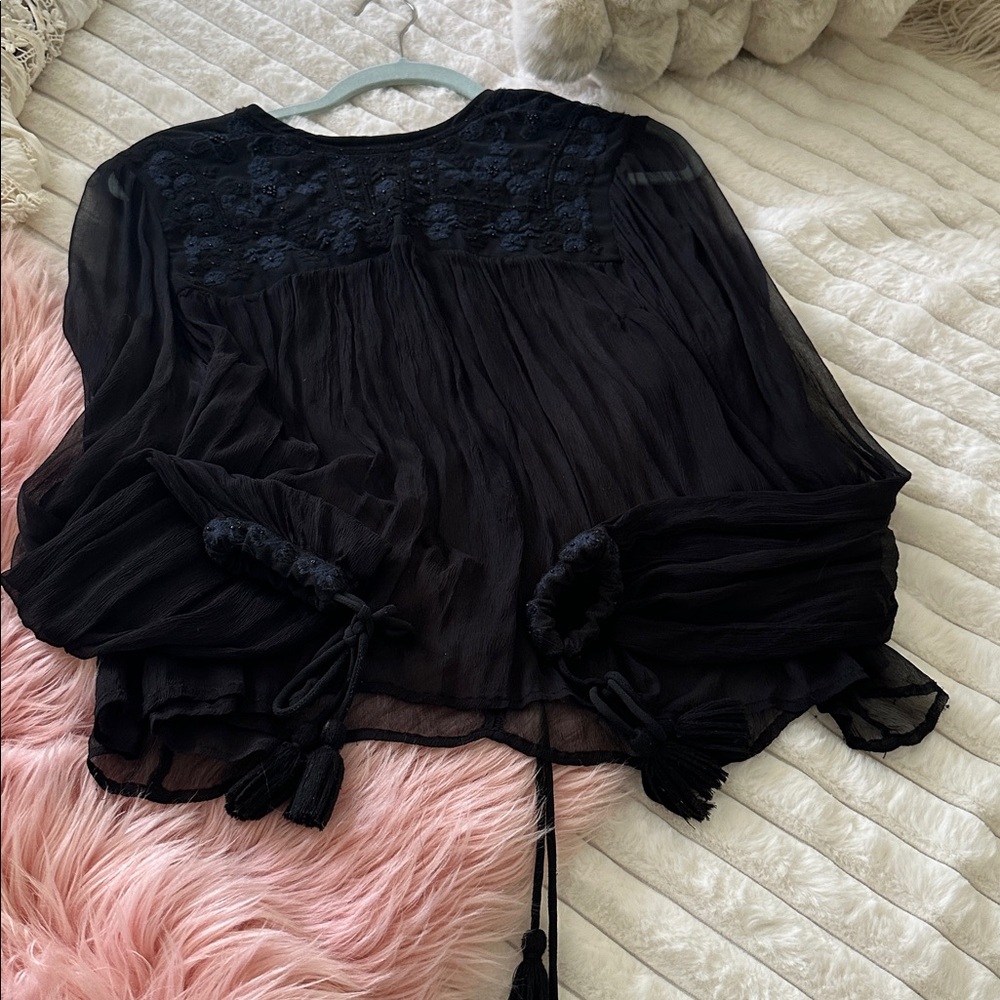 Free People Sheer Top